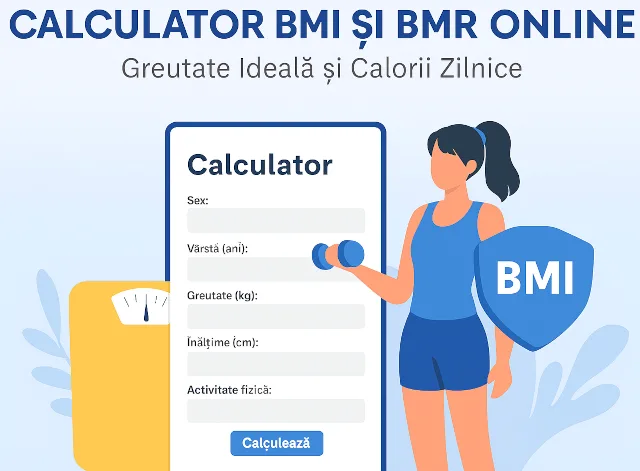 Calculator BMI și Nutriție