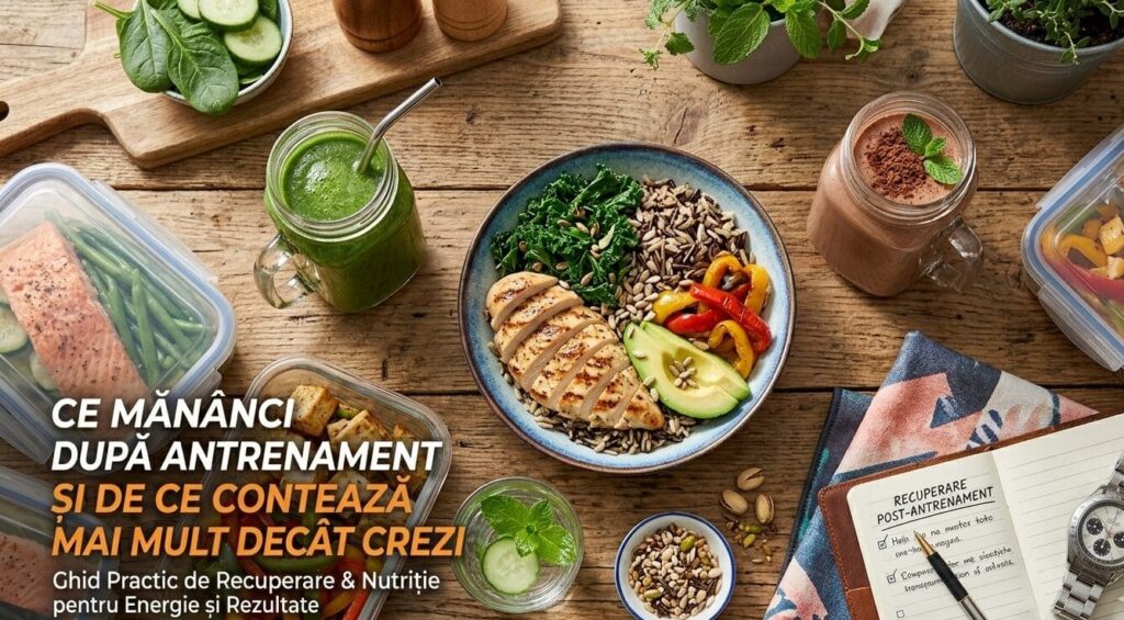 ce mănânci după antrenament — nutriție pentru recuperare, antrenor personal Sector 6