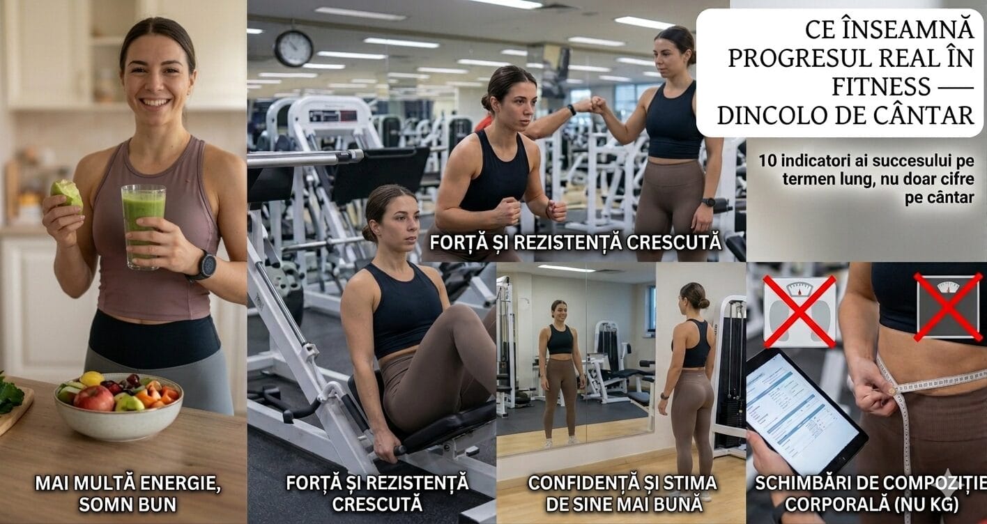 Progres real în fitness