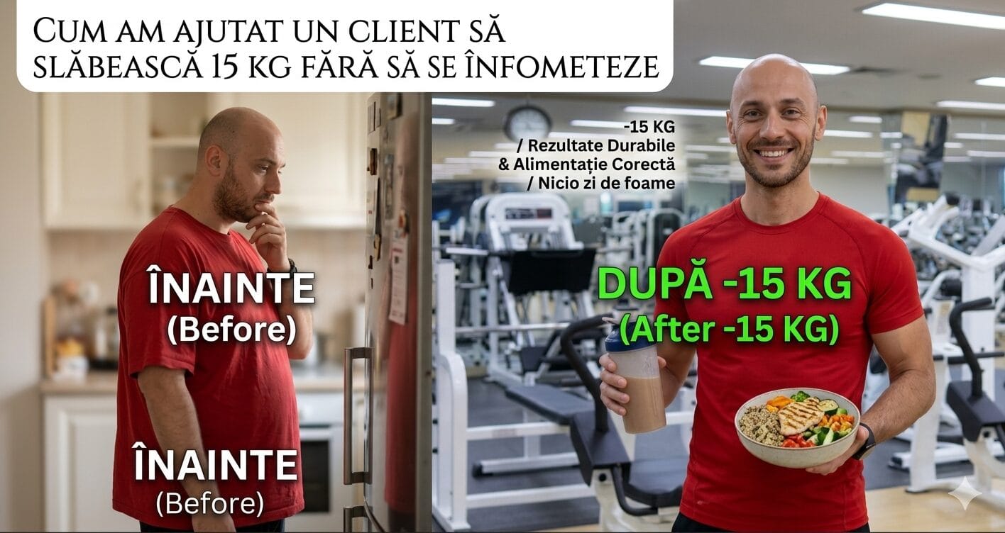 Slăbit 15 kg fără înfometare